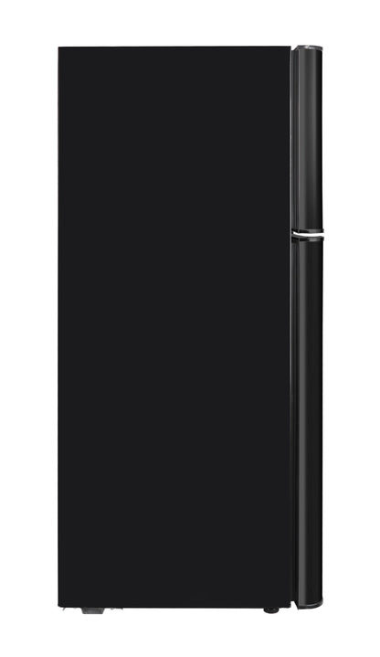 FRIGIDAIRE 4.5 Cu Ft, 2 Door Refrigerator With Freezer Capacity 1.35 Cu Ft, Manual Defrost Black Stainless Steel