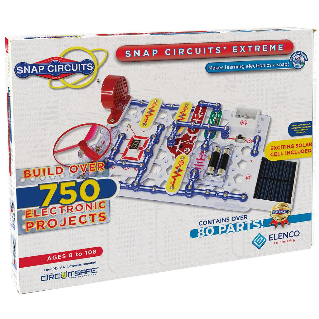 Snap Circuits® Extreme SC750 | Electronic Science Kit | 750 Project STEM Educational Toy | Ages 8+