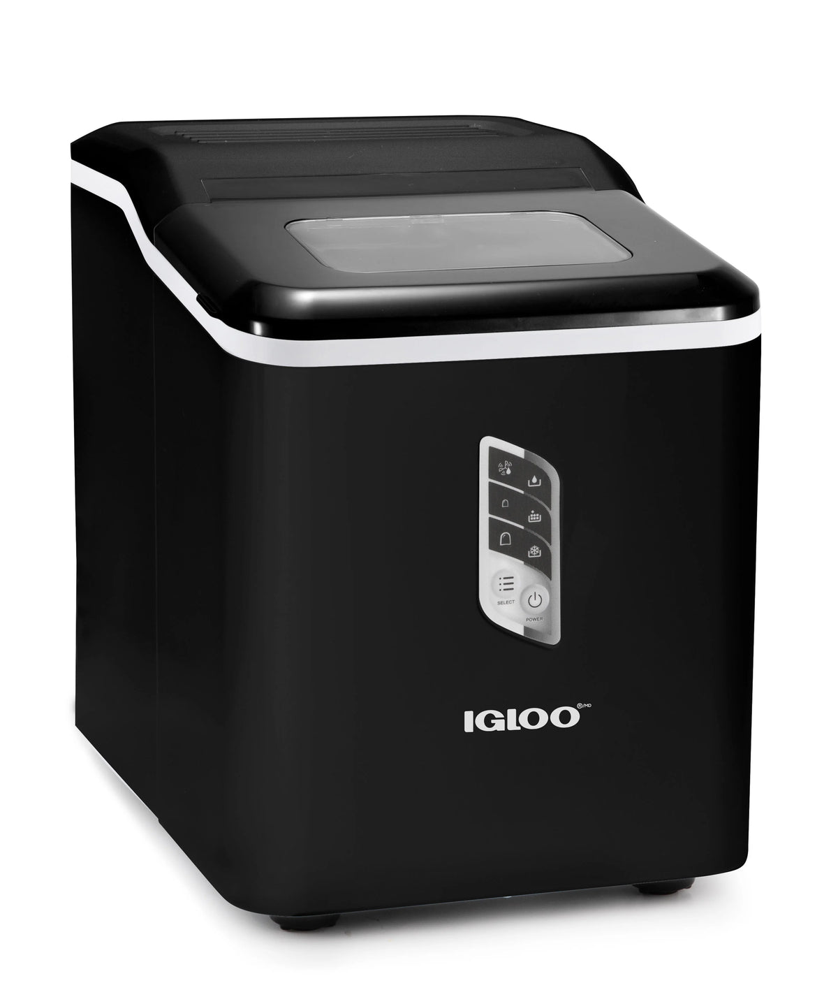 Igloo Automatic Ice Machine Self Cleaning Countertop Ice Maker for Water Bottle & Drinks, Aqua