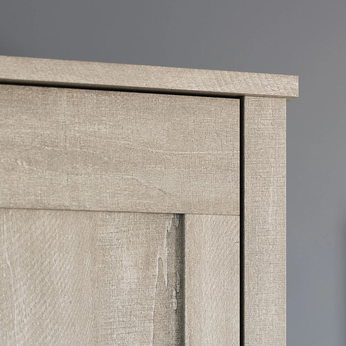 Sauder Two-Door Storage Cabinet, White Finish