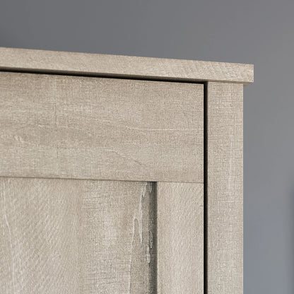 Sauder Two-Door Storage Cabinet, White Finish