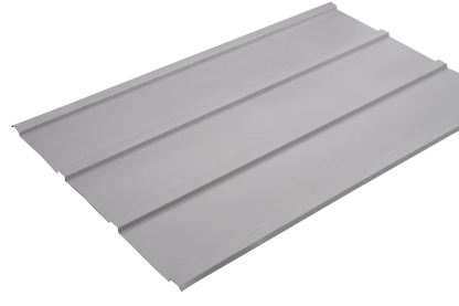 Set of 8 Arrow 45" x 27" Galvanized Corrugated Steel Roof Panels for DIY Shed, Garage, Carport, Charcoal