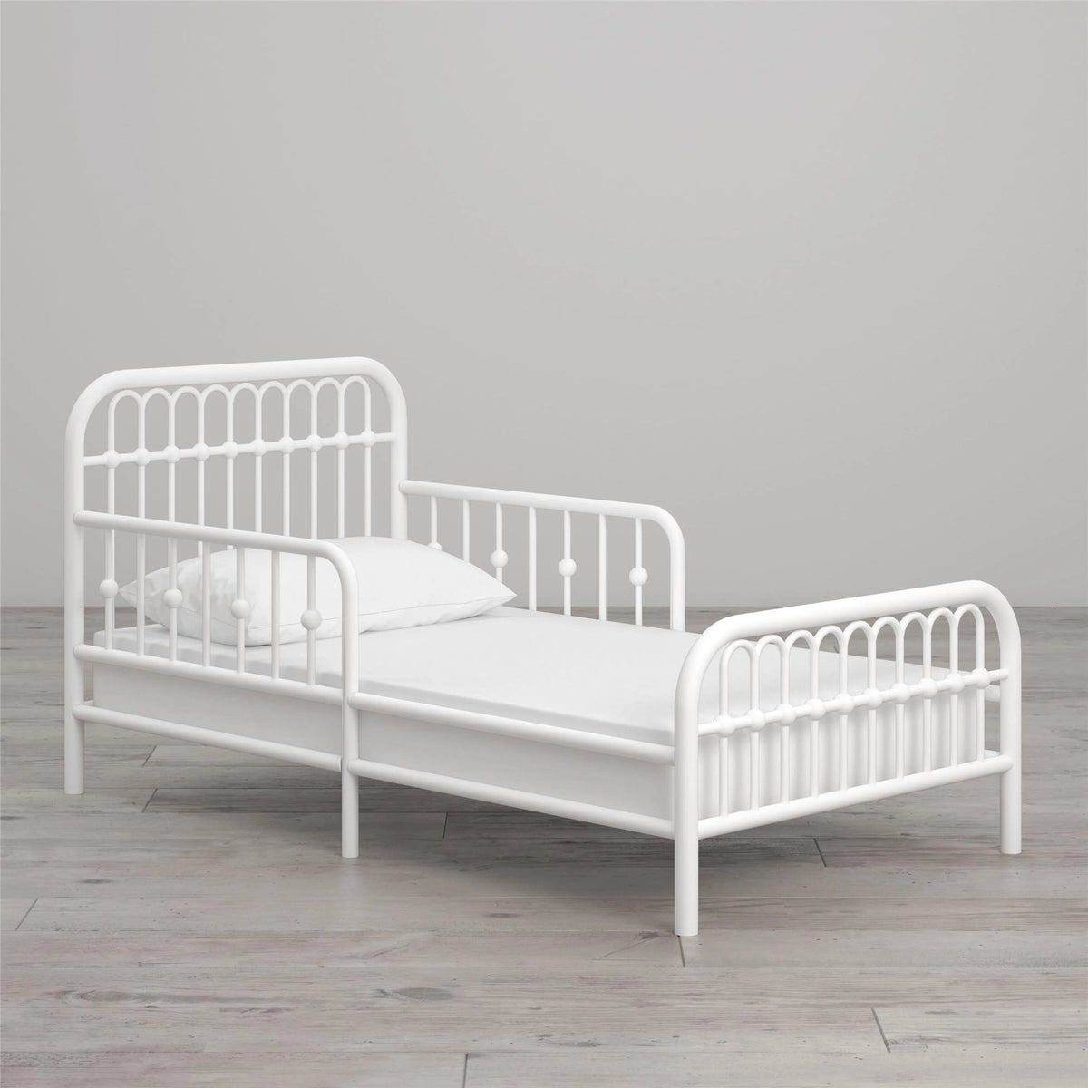 Little Seeds Monarch Hill Ivy Metal Toddler Bed, Gold
