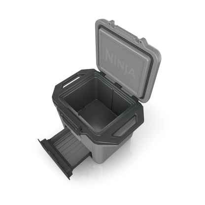 Ninja FrostVault 30qt Hard Cooler with Dry Zone, Ice Chest Cooler, White, FB131WH