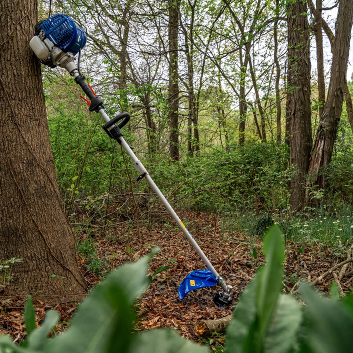 WILD BADGER POWER Weed Eater 31cc 17" Gas String Trimmer/Edger 4 Cycle with Brush Cutter