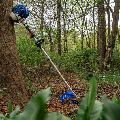 WILD BADGER POWER Weed Eater 31cc 17" Gas String Trimmer/Edger 4 Cycle with Brush Cutter