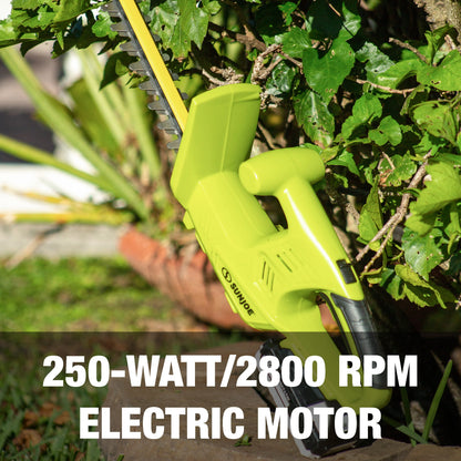 Sun Joe 24V Cordless Garden Combo Kit W/ Leaf Blower, Grass Trimmer, & Hedge Trimmer, 2 x 2.0-Ah Batteries + Charger