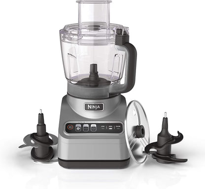 Restored Ninja Professional Plus Refurbished 9 Cup Food Processor, Silver (Refurbished)