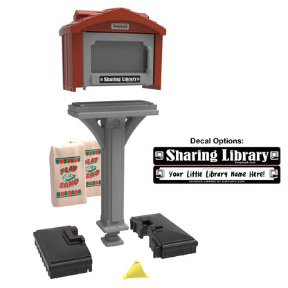 Indoor/Outdoor Little Sharing Library Box