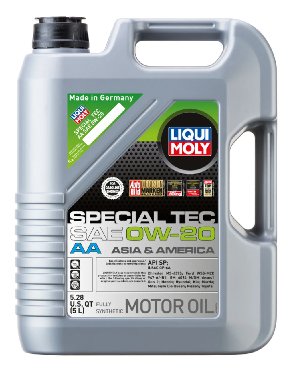 LIQUI MOLY 5L Special Tec AA Motor Oil SAE 0W20