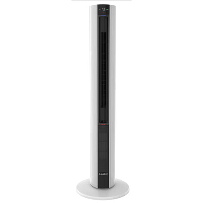 Lasko 42" 1500W All Season Tower Fan & Space Heater with Timer and Remote, White, FH500