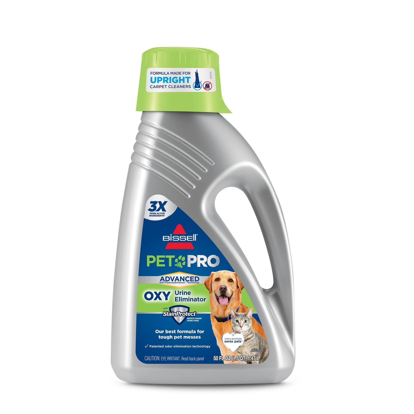 BISSELL ProHeat 2X Revolution Pet Pro Upright Deep Cleaner, for Carpets and Upholstery, TurboStrength Motor Technology, 3 Cleaning Modes, Heatwave Technology, 3586, Purple
