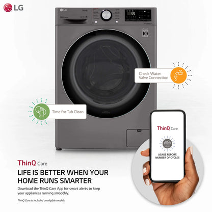 LG WM3555HVA combination washer electric dryer