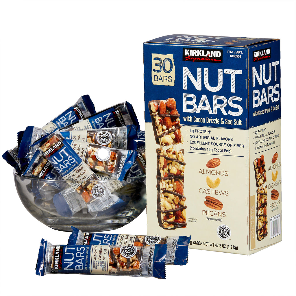 Kirkland Signature Nut Bars, 1.41 oz, 30-count