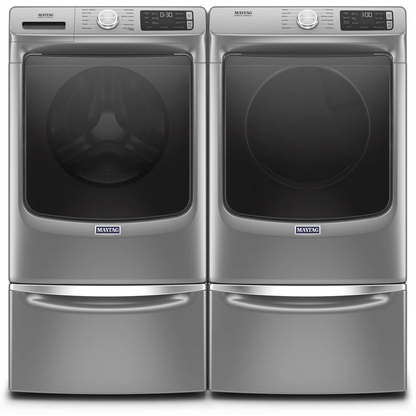 Maytag Med6630h 27" Wide 7.3 Cu Ft. Energy Star Rated Electric Dryer - Metallic Slate