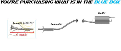 Stainless Steel Exhaust Catalytic Converter Fits 2003-2008 Toyota Corolla & Matrix 1.8L - Direct Fit