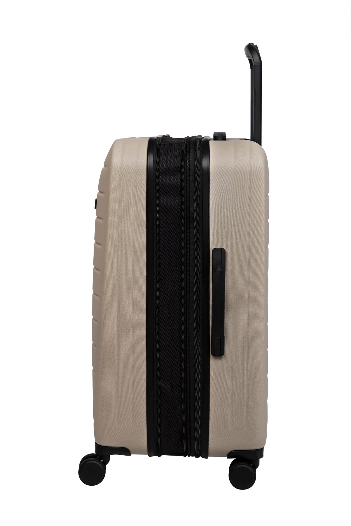 it luggage Legion 28" Hardside Checked 8 Wheel Expandable Spinner Luggage, No TSA Lock, Asphalt Black