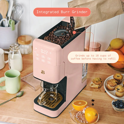 Beautiful Perfect Grind�?Programmable Single Serve Coffee Maker, White Icing by Drew Barrymore