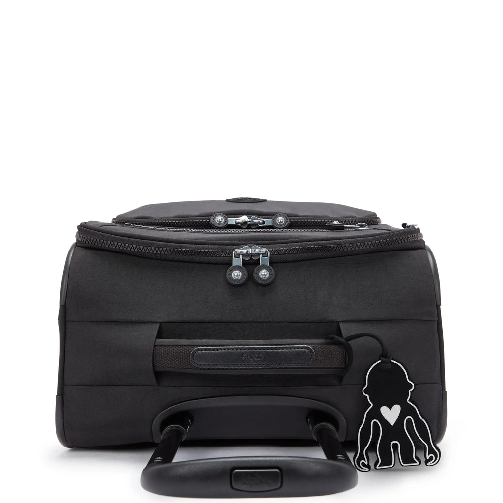 Kipling New Youri Spin Small 4 Wheeled Rolling Luggage Black Noir