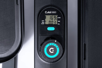 Cubii Move - Compact Seated Under Desk Elliptical Trainer, 6 Adjustable Magnetic Resistance Levels