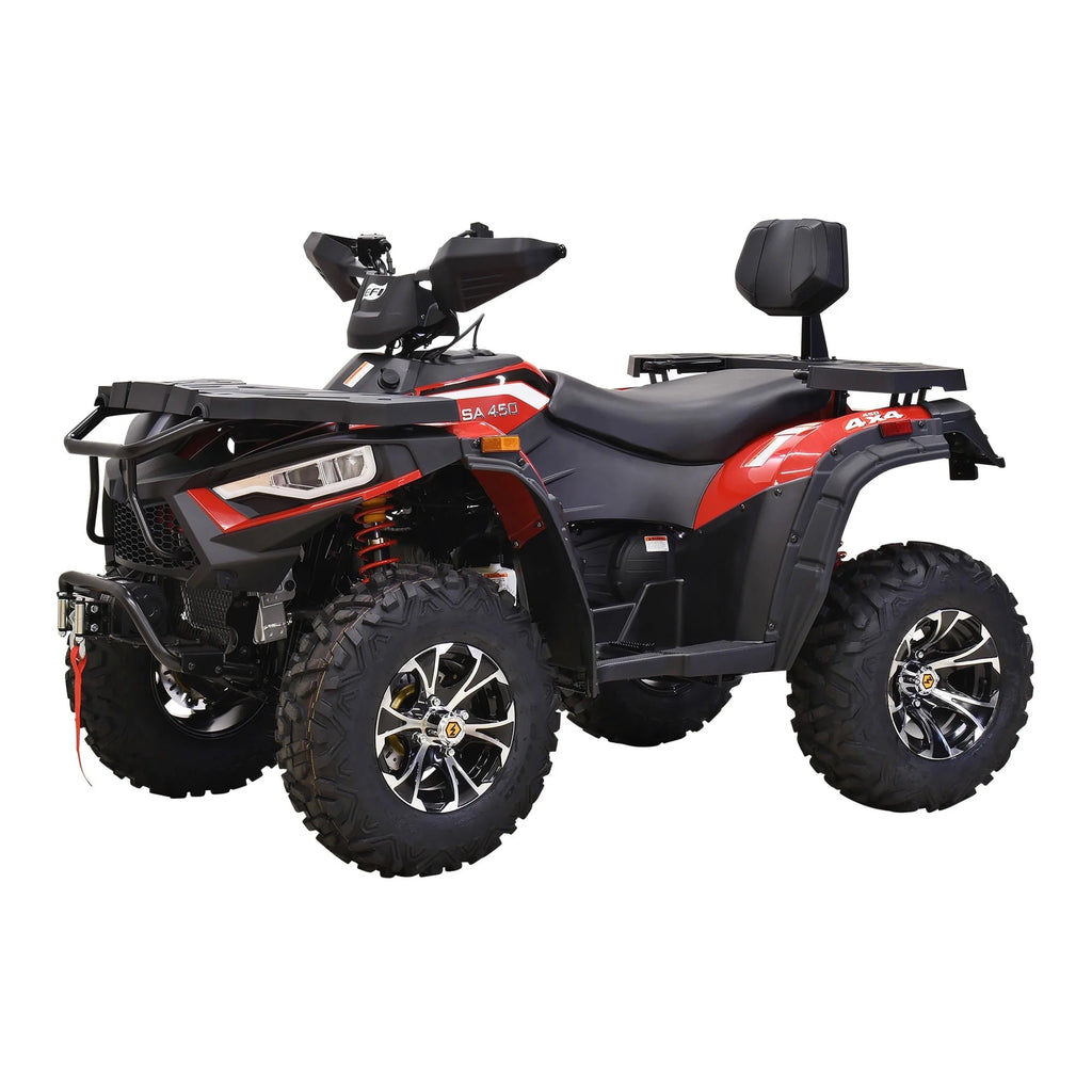 Massimo MSA450F Adult ATV Quad 352cc 25 HP 4 Stroke 4-Wheeler - Sand
