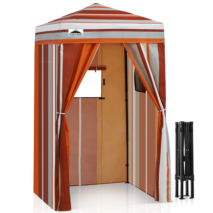 EAGLE PEAK Flex Ultra Compact 4 ft x 4 ft Pop-up Changing Room Canopy, Portable Privacy Cabana