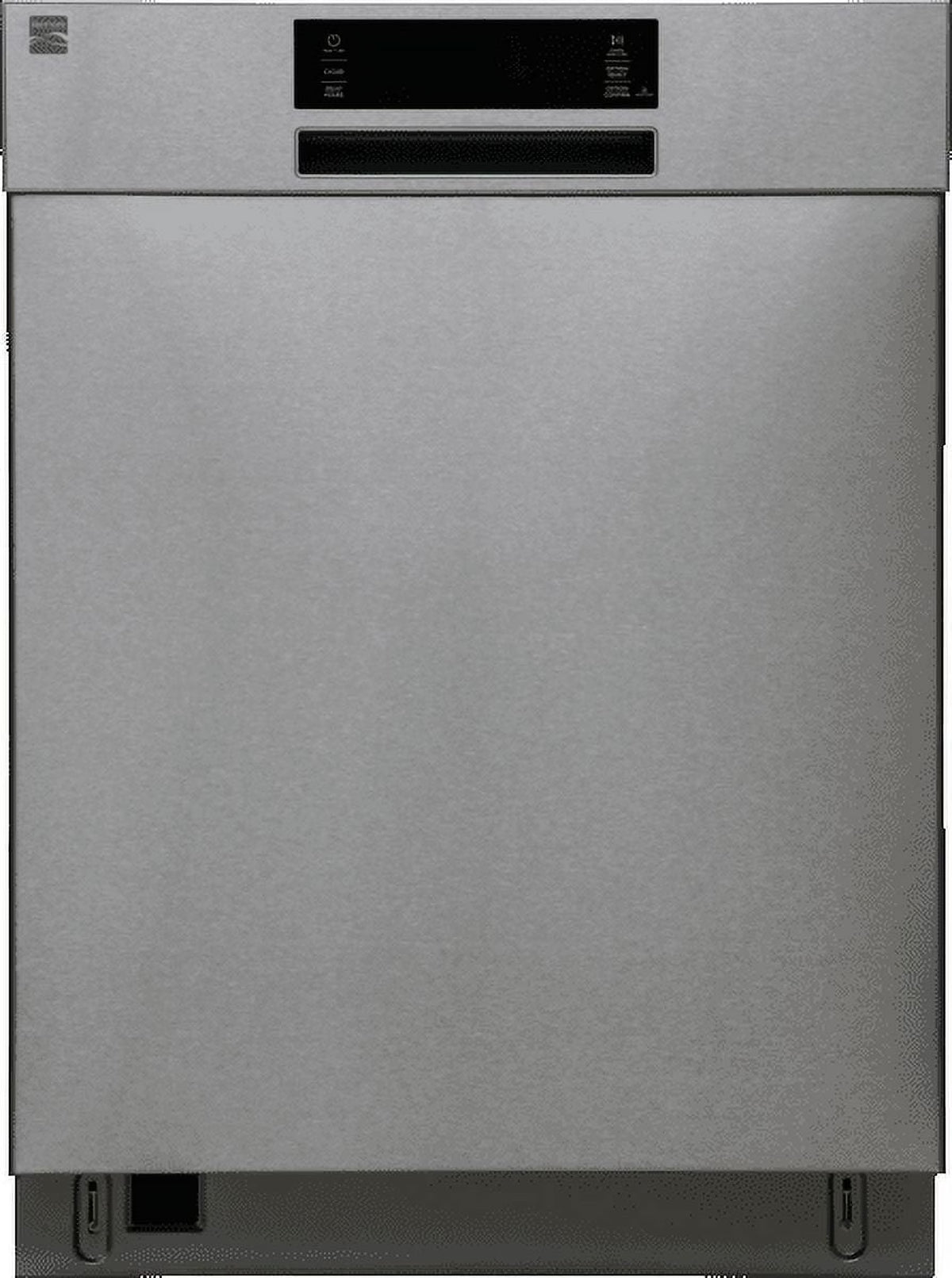 Kenmore 24�?Built-In-Dishwasher w/ 3rd Rack & Turbo Dry-SS Pocket handle