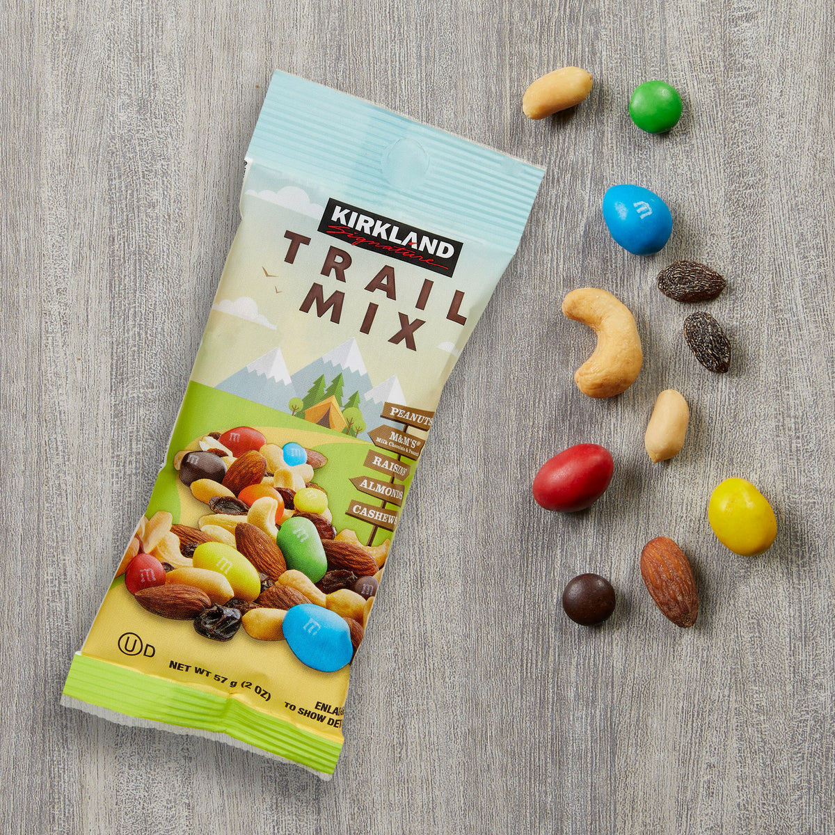 Kirkland Signature Trail Mix Snack Packs, 2 oz, 28-count
