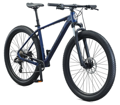 Schwinn Axum DP 29 inch Mens Mountain Bike, 17 inch Frame Adult Bicycle, Blue