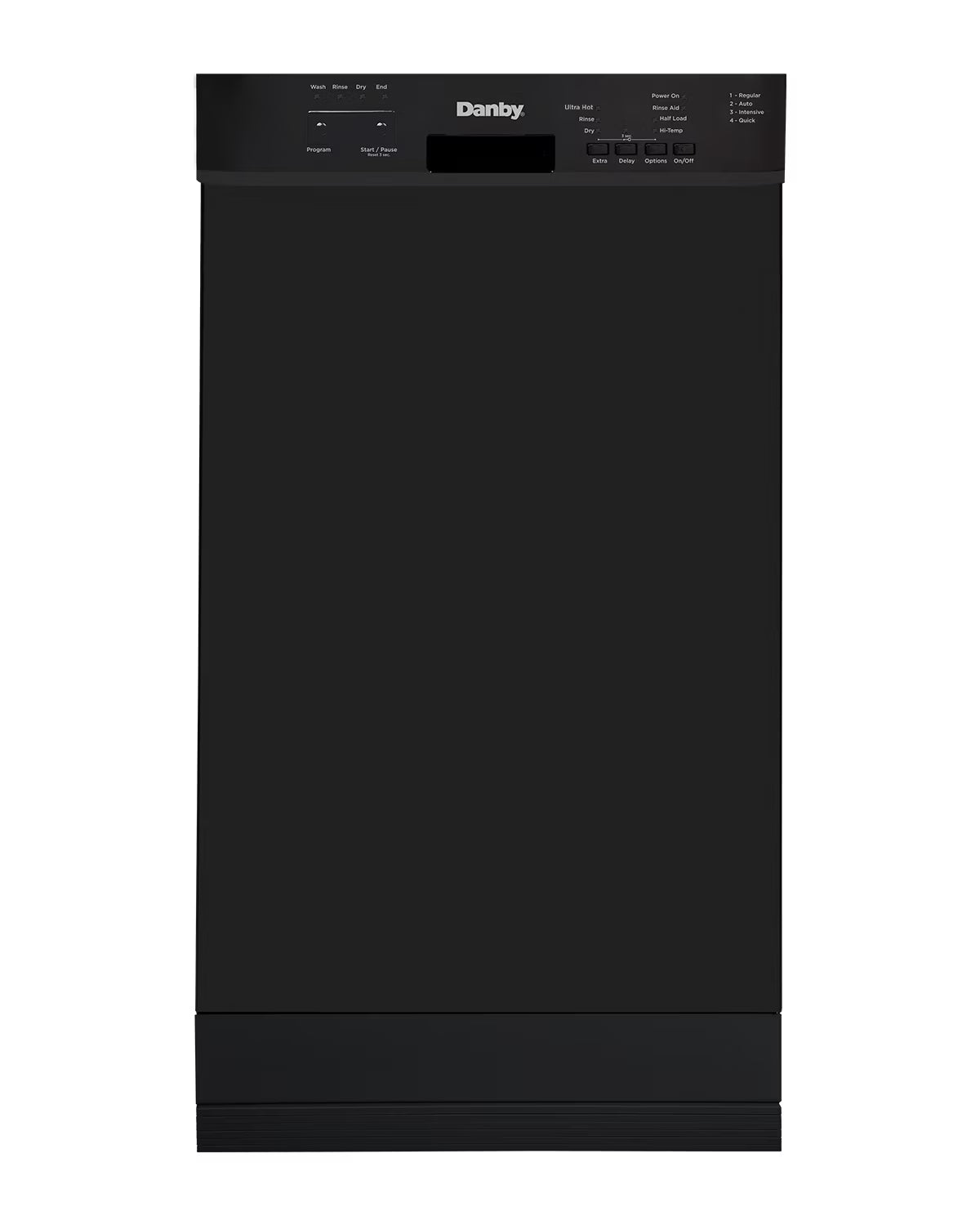 Danby DDW18D1ESS 18" Wide Built-in Dishwasher in Stainless Steel