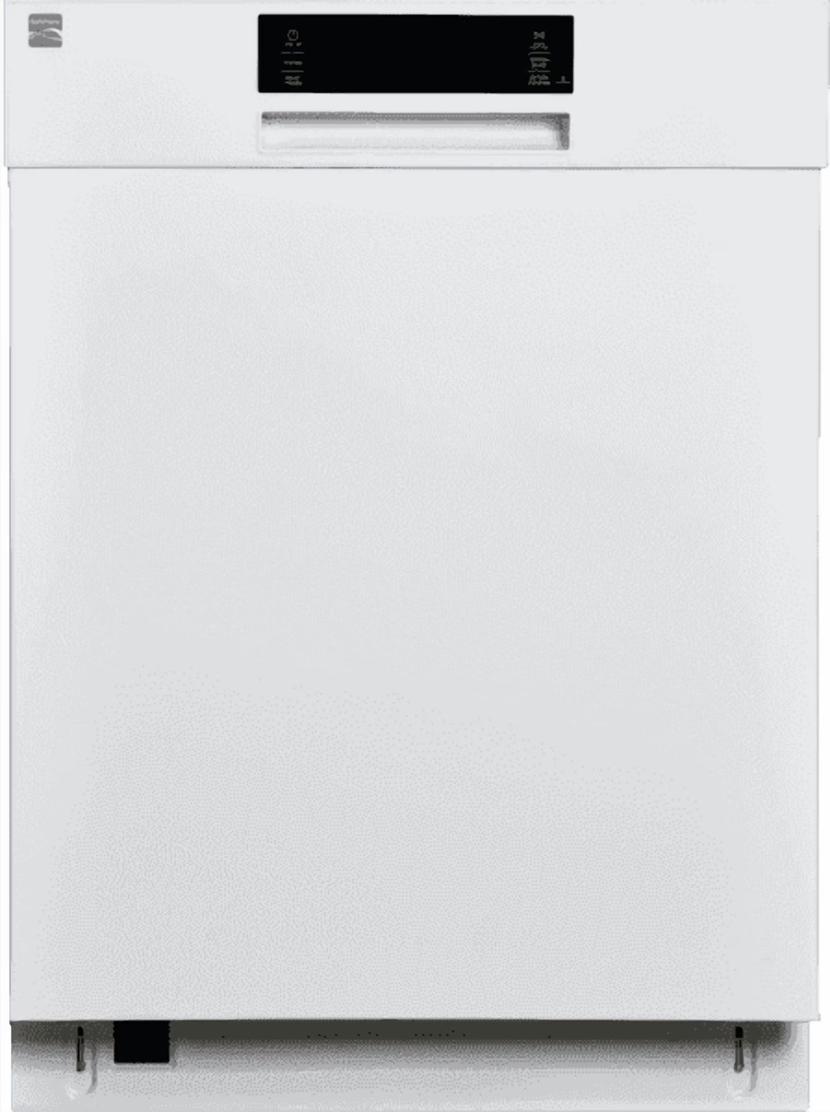 Kenmore 24�?Built-In-Dishwasher w/ 3rd Rack & Turbo Dry-SS Pocket handle