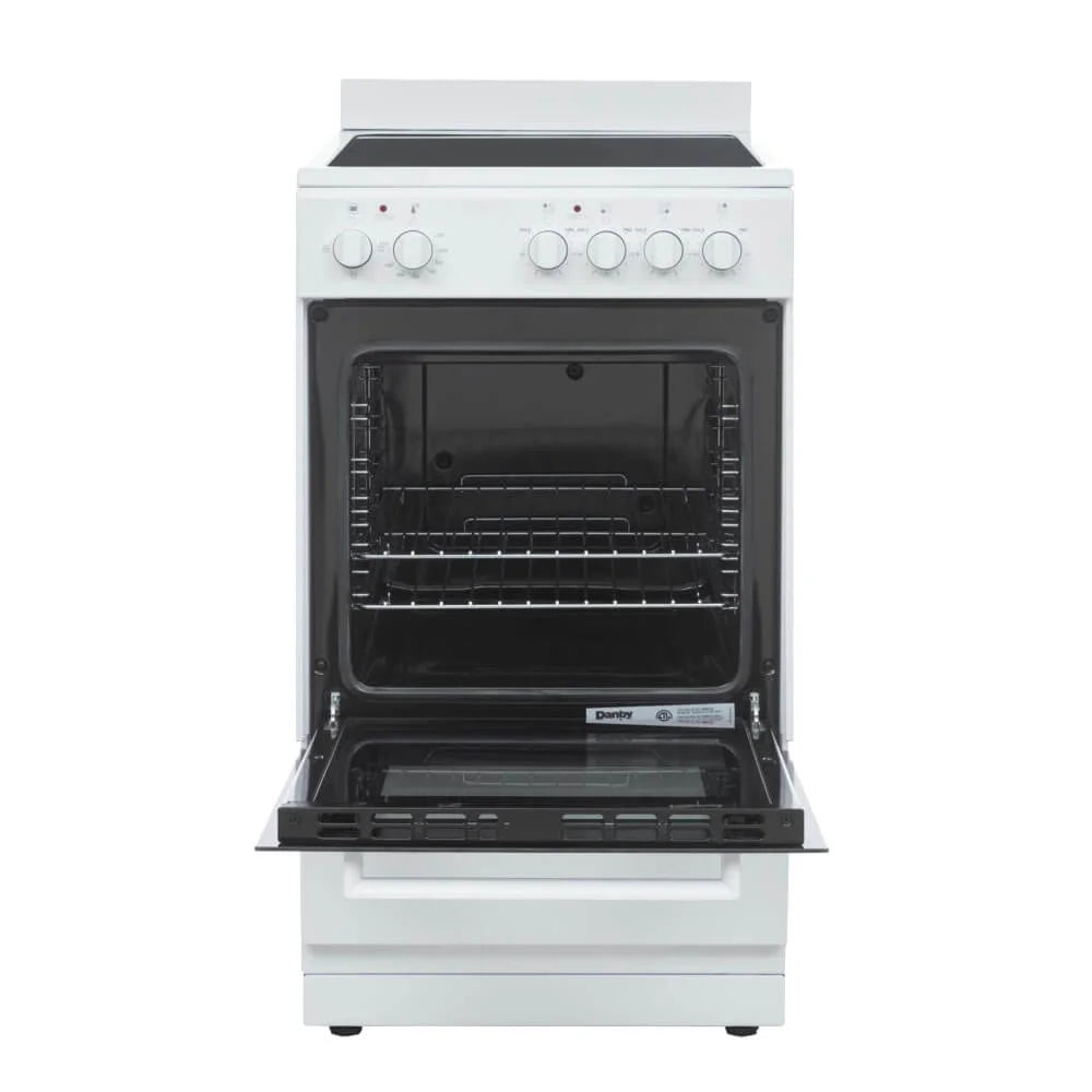 Danby DER20V1W 2.05 Cu. Ft. White Freestanding Electric Range