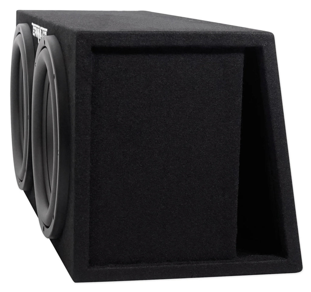 MTX TNE212DV 12-Inch 2000-Watt Max Car Audio Dual Loaded Subwoofer Box Enclosure