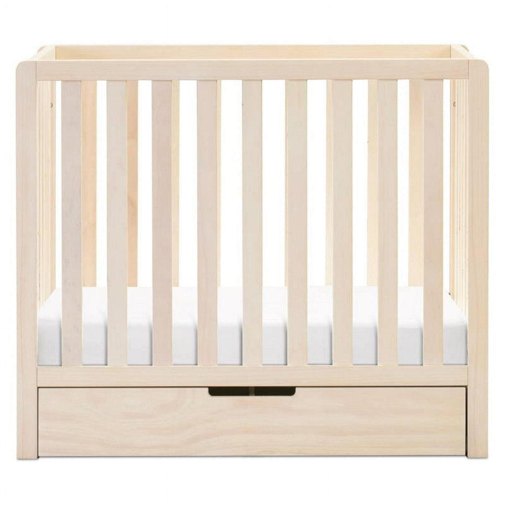 Carter-s by DaVinci Colby 4-in-1 Convertible Mini Crib with Trundle in Washed Natural