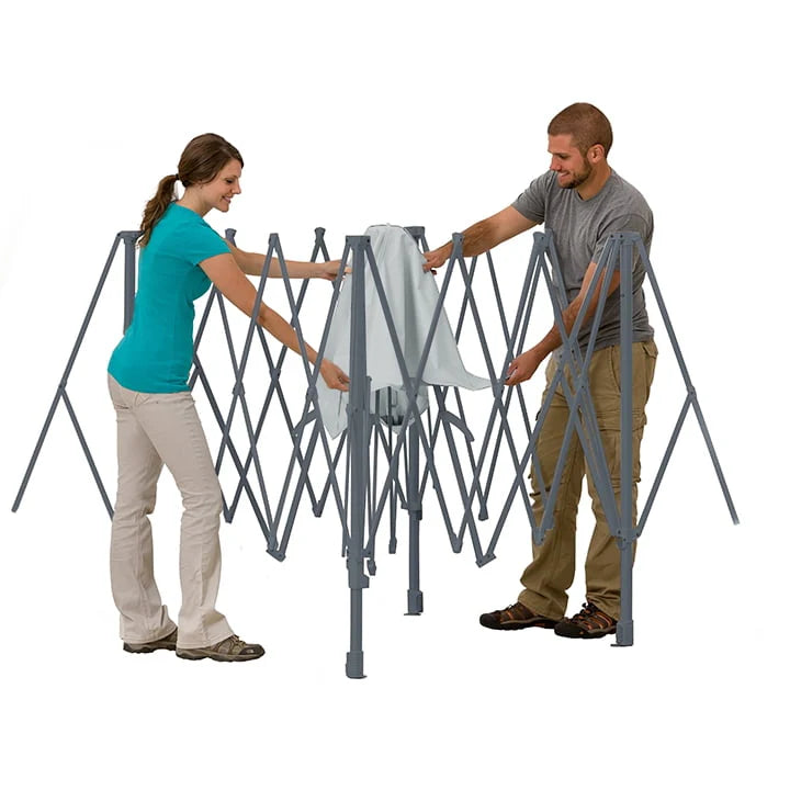 Ozark Trail 14' x 14' Instant Lighted Canopy for Camping