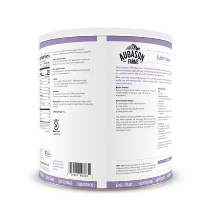 Augason Farms Butter Powder 2 lbs 4 oz No. 10 Can