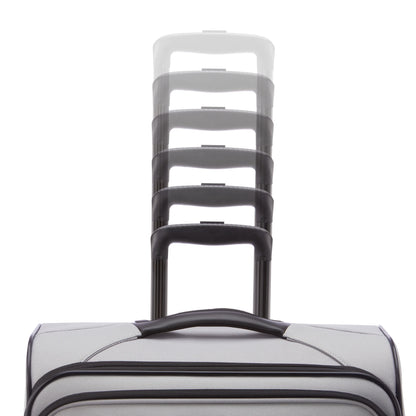 American Tourister X-Lite 3-Piece Luggage Set with Spinner Wheels - Light Grey