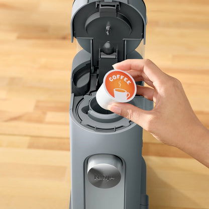 Ninja Pods & Grounds Single-Serve Coffee Brewer, Steam Grey