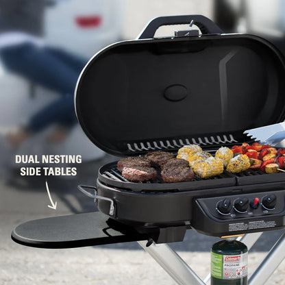 285 Standup Propane Gas Grill, Red
