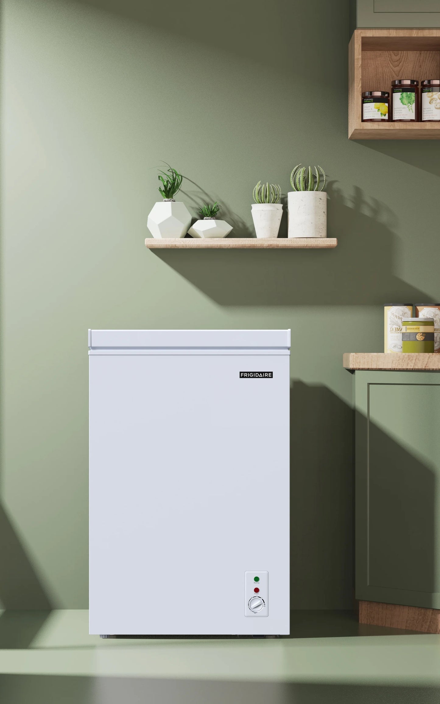 Frigidaire 3.5 Cu. ft. Chest Freezer, Garage Ready, EFRF3003,White