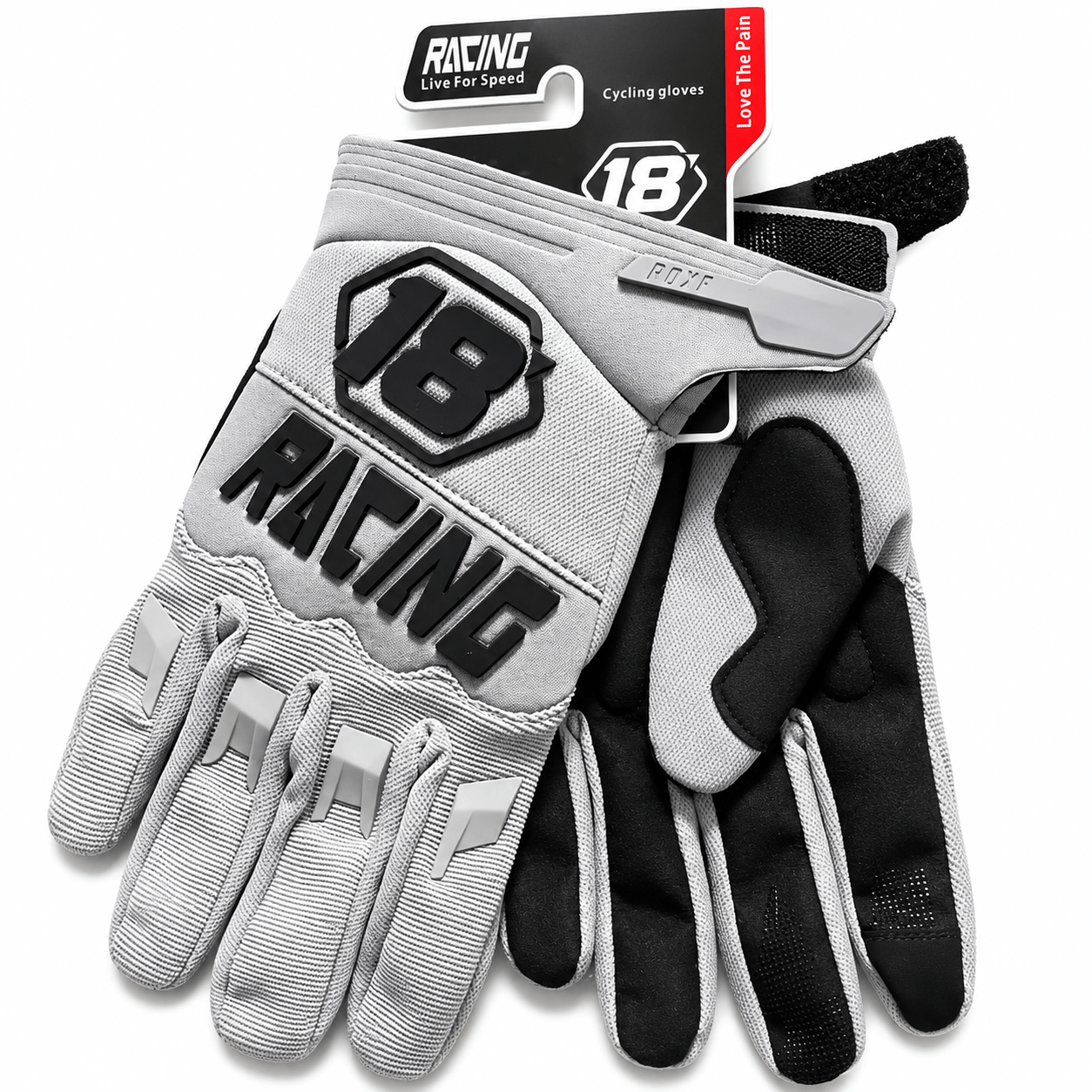 full finger pit bike racing gloves with protective knuckle details
Caption: Neon yellow and black full-finger racing gloves designed for pit bike, motocross, MTB, ATV, and off-road riding.