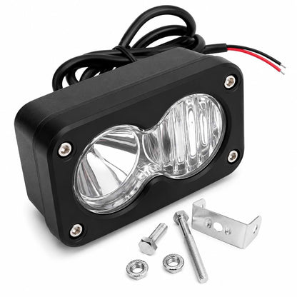 20W LED Headlight Switch White Spot Flood Pod Combo Kit for Sur-Ron Talaria and Segway Electric Dirt Bikes